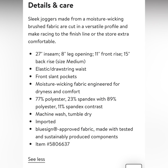 Zella live in jogger - Picture 3 of 3